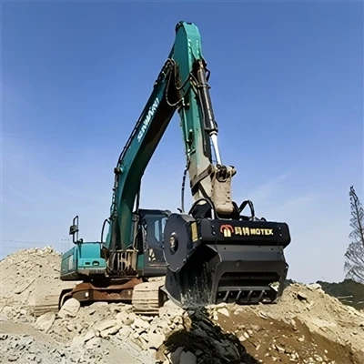 Găpata de concasor pentru excavator Motek MTC120 primește rezervare de export...
