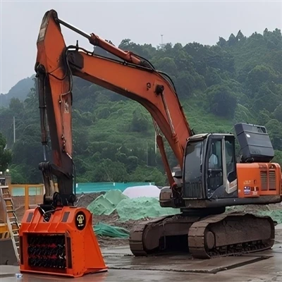 Motek MTS430: găleată-de criblare pentru sarcini grele pentru excavatoare-la ...