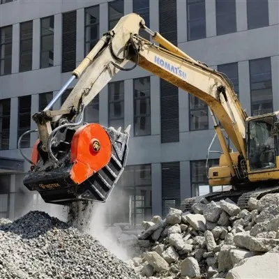 Concasor de excavator